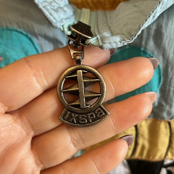 Vintage Ixspa by Jamie Sadock Track Suit Set Windbreaker & Nylon Joggers Size XS - Picture 3 of 10